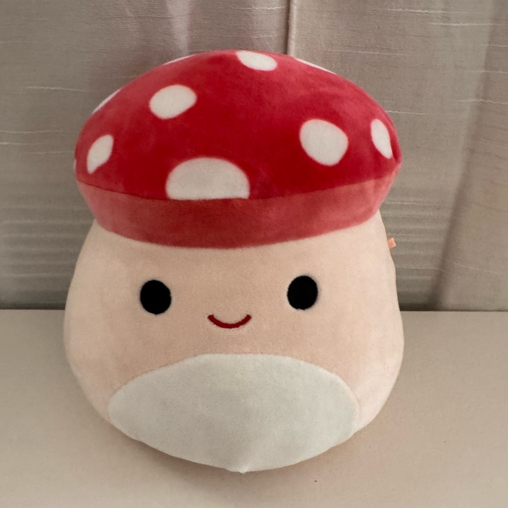 Squishmallow Mushroom Plush 🍄❤️ ~8-9”